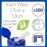 AF Isoclene Wet Isopropanol Wipes 100 Tub – Cleaning & Degreasing view 3