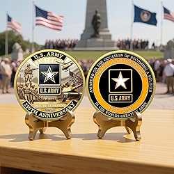 Upgraded US. Army 250th Anniversary Challenge