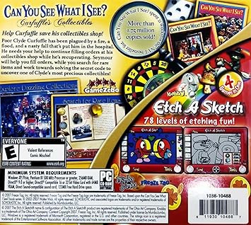 Amazoncom Can You See What I See Bonus Etch A Sketch