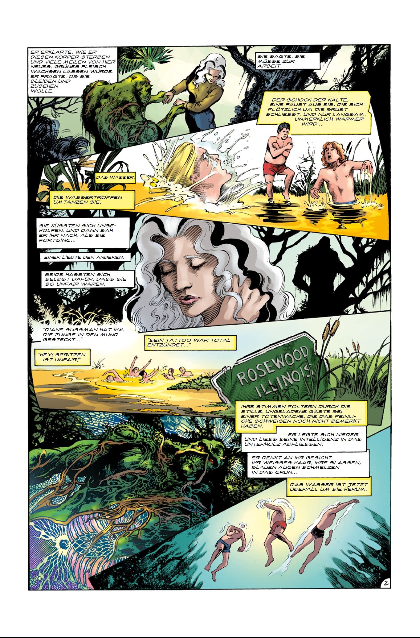 Swamp Thing Von Alan Moore Deluxe Edition Bd 2 Von 3 Moore Alan Bissette Stephen R Totleben John Veitch Rick Woch Stan Alcala Alfredo Randall Ron Mandrake Tom Rother Josef Amazon De Bucher