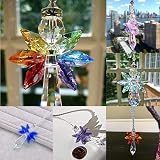 Yeyert Modern Rainbow Crystal Sun Catcher Pendant for Car & Home Decor view 5