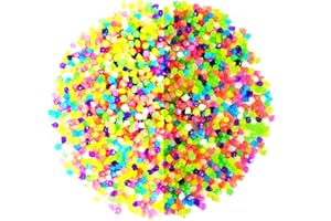 Abnaok Glow in The Dark Rocks, 600PCS Luminous Stones, Glowing Rocks for Aquarium Decoration, Outdoor Decor, Garden Lawn Yard, Walkway, Fish Tank, Pathway, Driveway