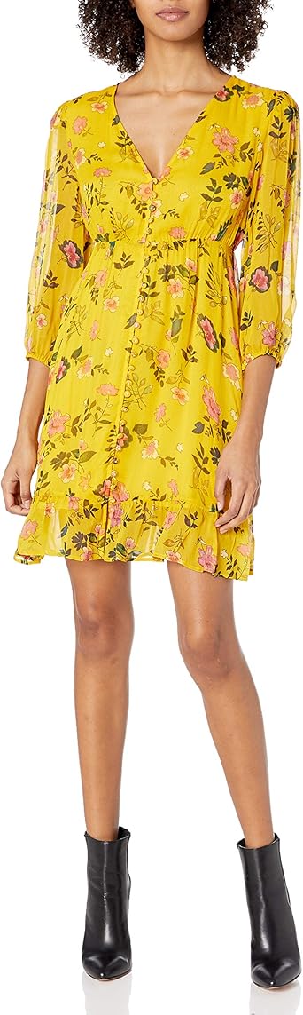 the kooples yellow dress