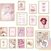 97 Decor LARGE 11x14 Pink Coquette Room Decor Aesthetic - Vintage Coquette Wall Decor, Cute Coquette Posters For Girls Dorm D