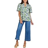 Mud Pie Womens Mud Pie Women's Chase Flounce Sleeve Top