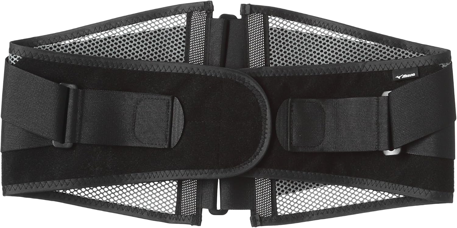 ミズノ 腰部骨盤ベルト ワイドタイプ コルセット ウエストニッパー 通販 Amazon