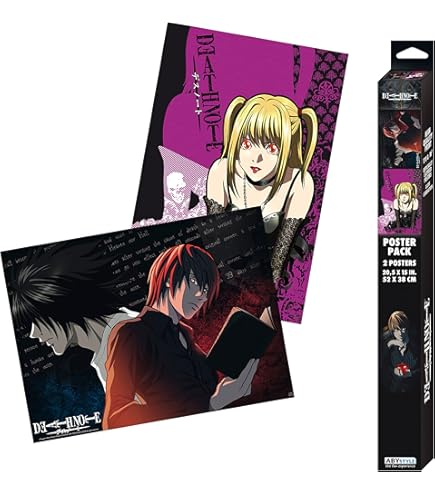 Death Note - Boxed Poster Set : Amazon.ca: Home