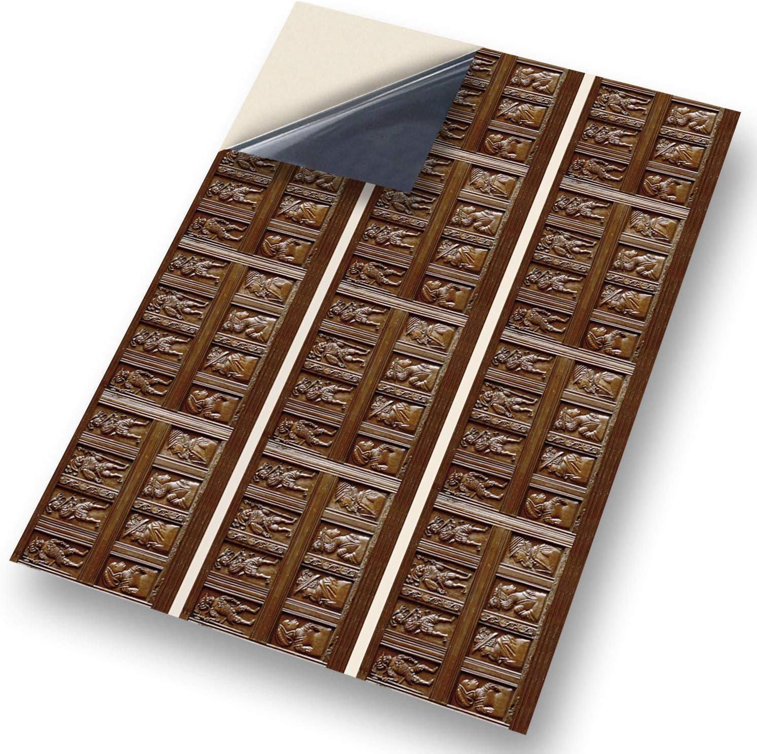 Stick & Go Self Adhesive Dolls House Wallpaper 1/12th Scale Vinyl