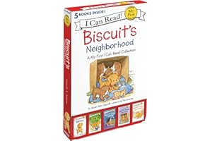 Biscuit's Neighborhood: A Box of 5 Stories for Beginning Readers and Dog Lovers (My First I Can Read, 313)