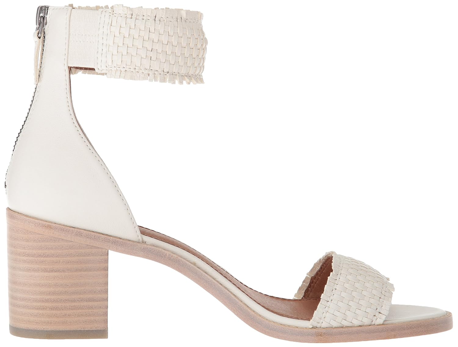 frye bianca woven back zip