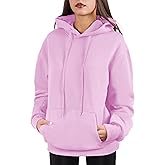 Cloud Essentials Oversized Pullover Hoodie for Women Soft Fleece Cotton Blend, Cozy Everyday Sweatshirt