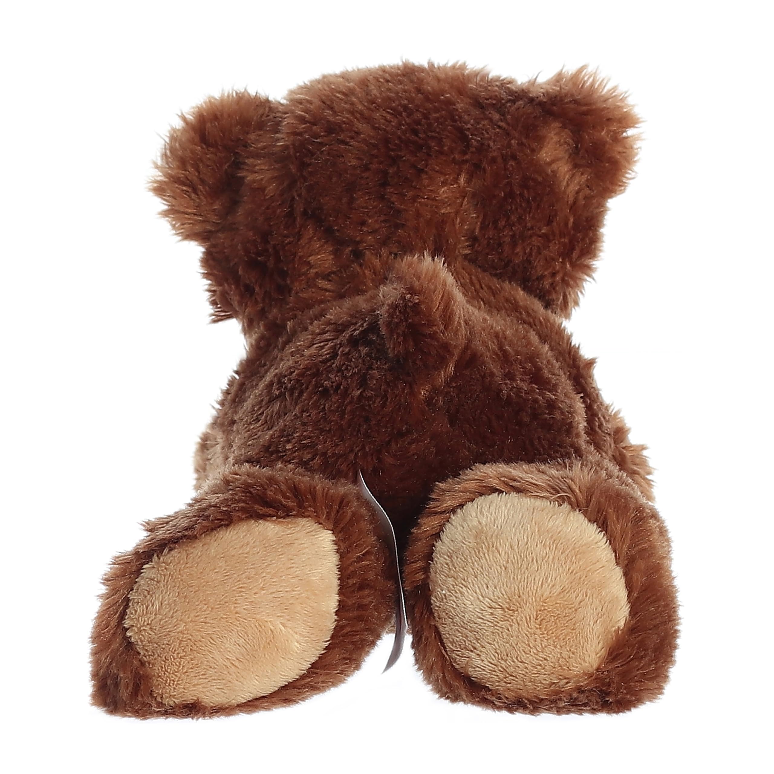 Aurora Adorable Mini Flopsie? Barnsworth? Stuffed Animal - Playful Ease - Timeless Companions - Brown 8 Inches