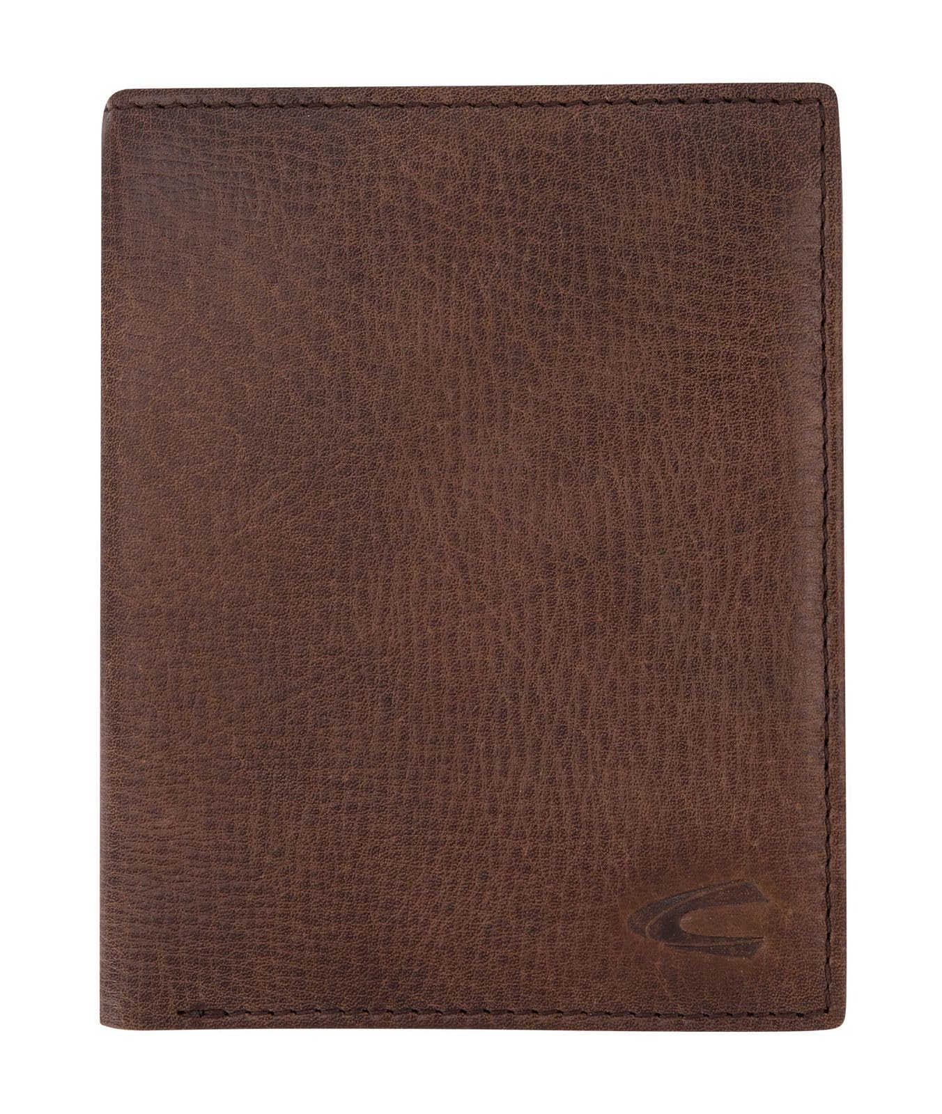 camel active, Salo Men's Wallet Portrait Format, Dark Brown, 10,5 x 2,5 x 13, Wallet Portrait Format