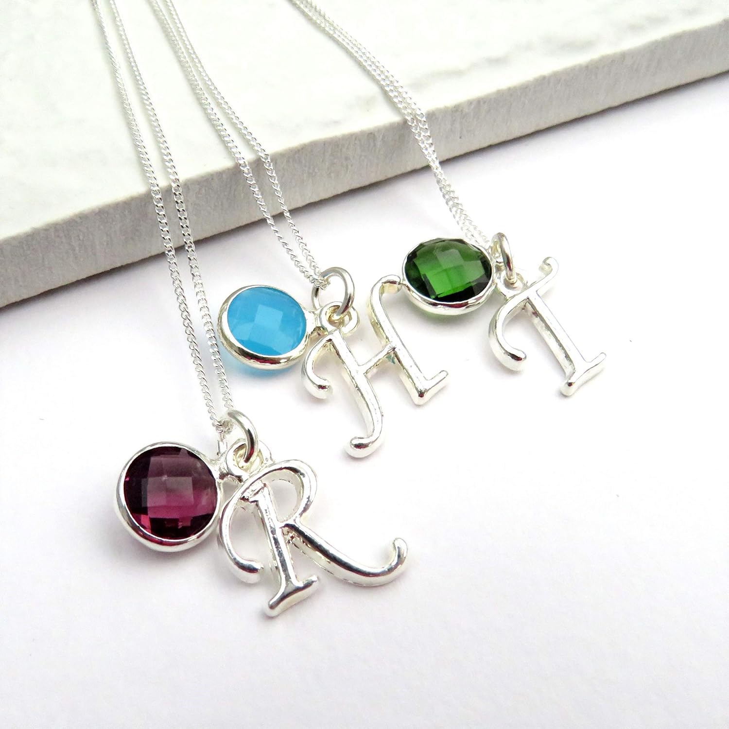 birthstone necklace for mum