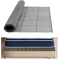 83 x 59 Inch RV Mattress Underlay, Plastic Under Mattress Ventilation Modular Interlocking Mats Under, Breathable Mesh RV Und