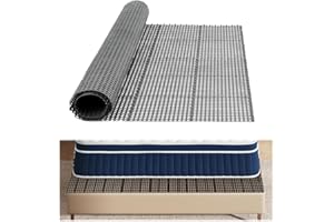 83 x 59 Inch RV Mattress Underlay, Plastic Under Mattress Ventilation Modular Interlocking Mats Under, Breathable Mesh RV Und