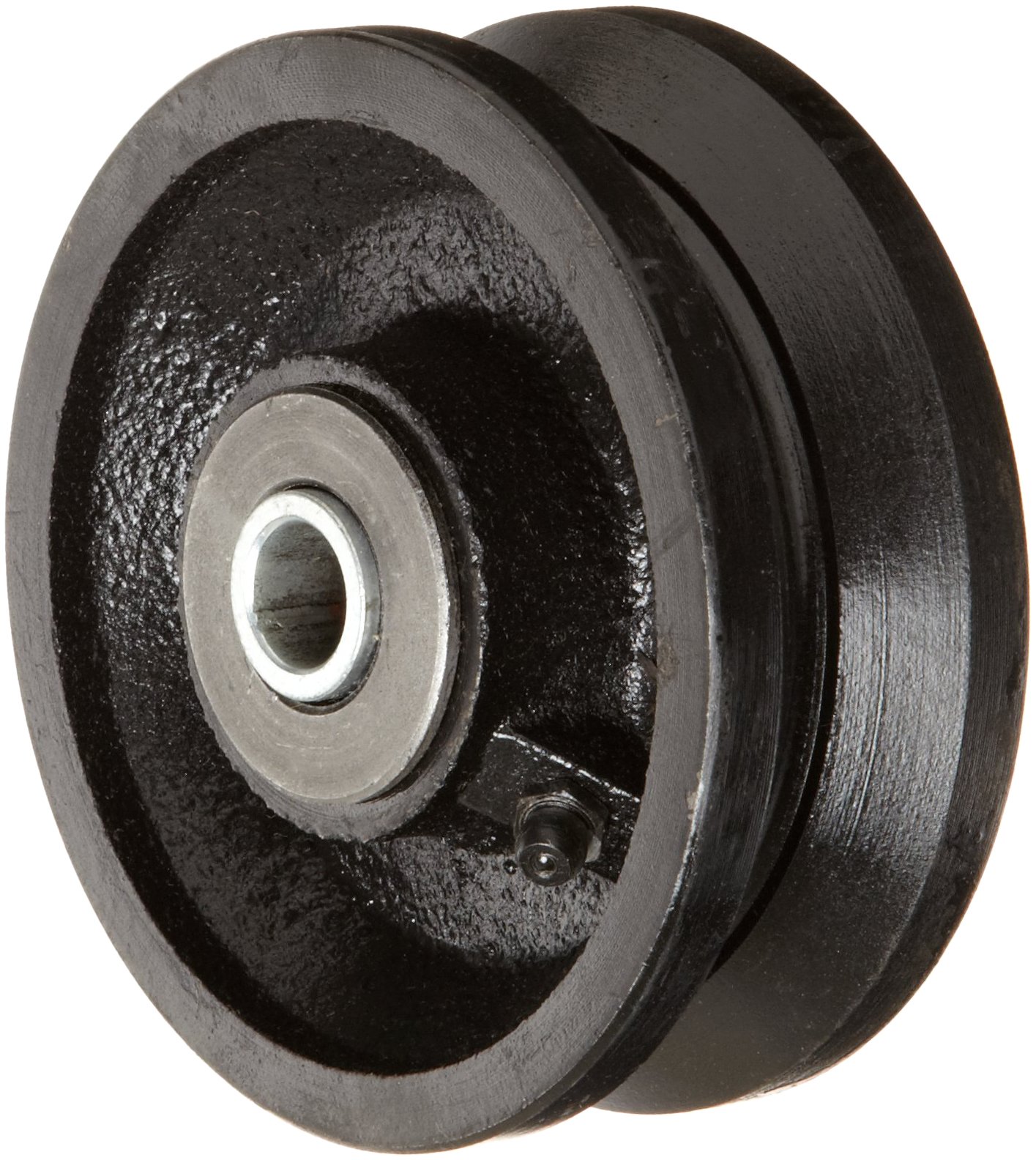 RWM Casters VIR041508 4" Diameter X 11/2" Width Cast Iron VGroove