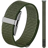 Compatible with Hume Band Replacement Strap 1.0 Nylon Loop Sport Wristband | Soft Breathable Adjustable Wrist Bands for Hume Health Band Replacement Straps 1.0 for Women Men Fits Workouts Sleeping Daily