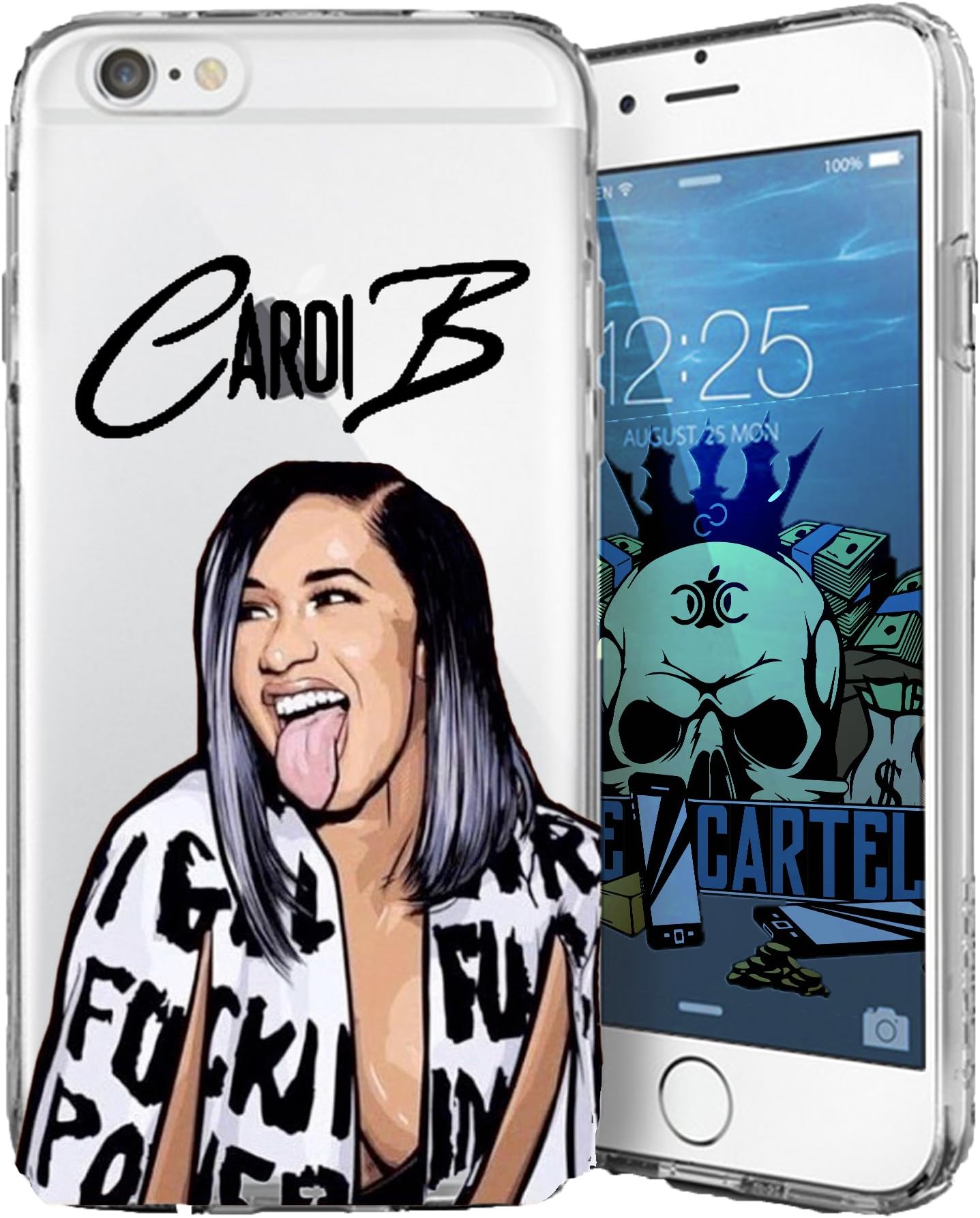 Cardi B Iphone Case (7+,8+)