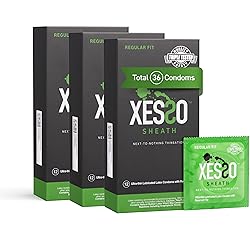 XESSO Sheath Ultra Thin Lubricated Condoms with