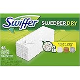 Swiffer Sweeper Dry Sweeping Pad Multi Surface Refills, Unscented, 48 Count