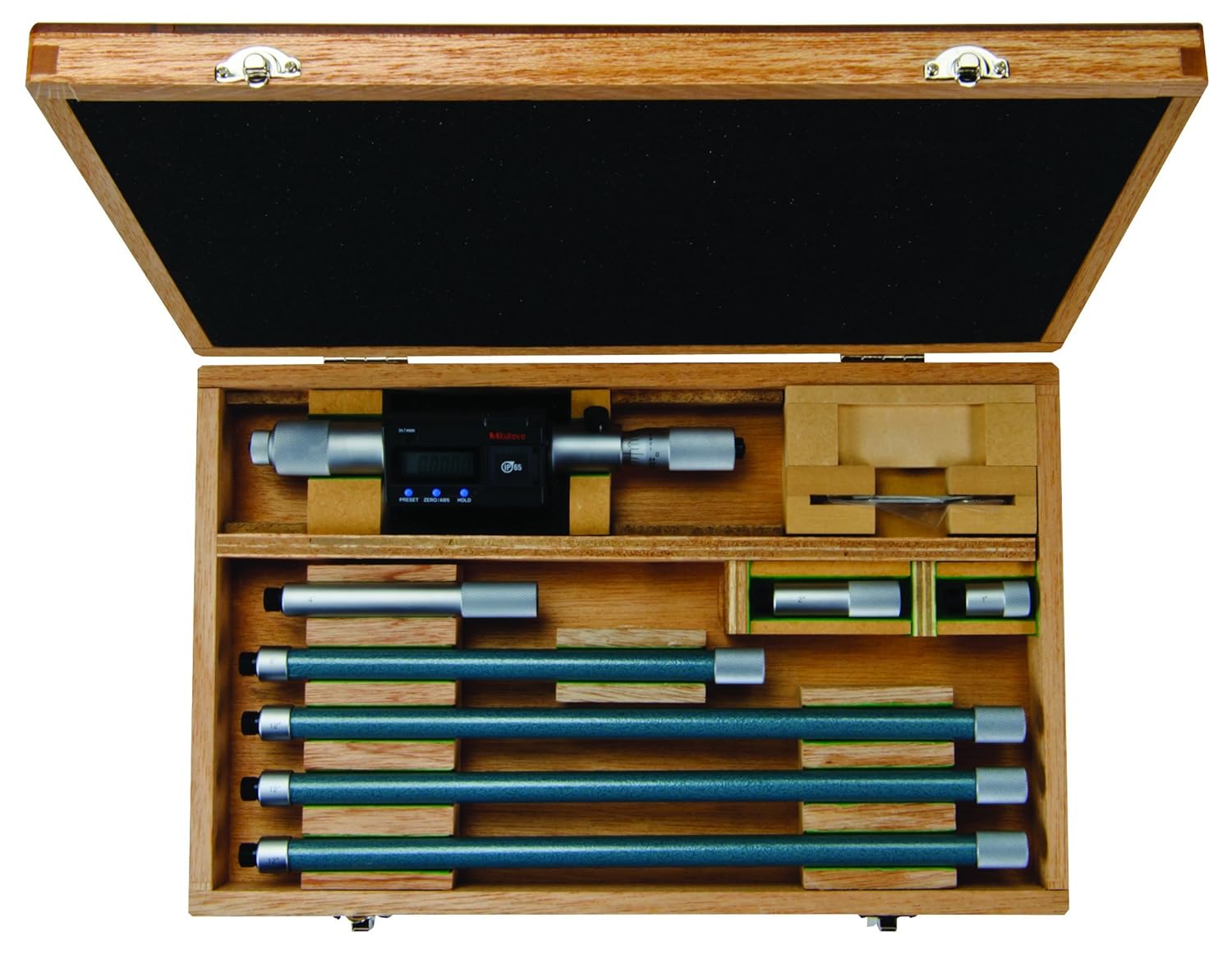 Mitutoyo 337303 Digimatic Tubular LCD Inside Micrometer Extension Rod
