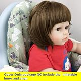 ZARPMA Inflatable Cushion Inner Cover for IKEA Antilop Highchair Green view 3