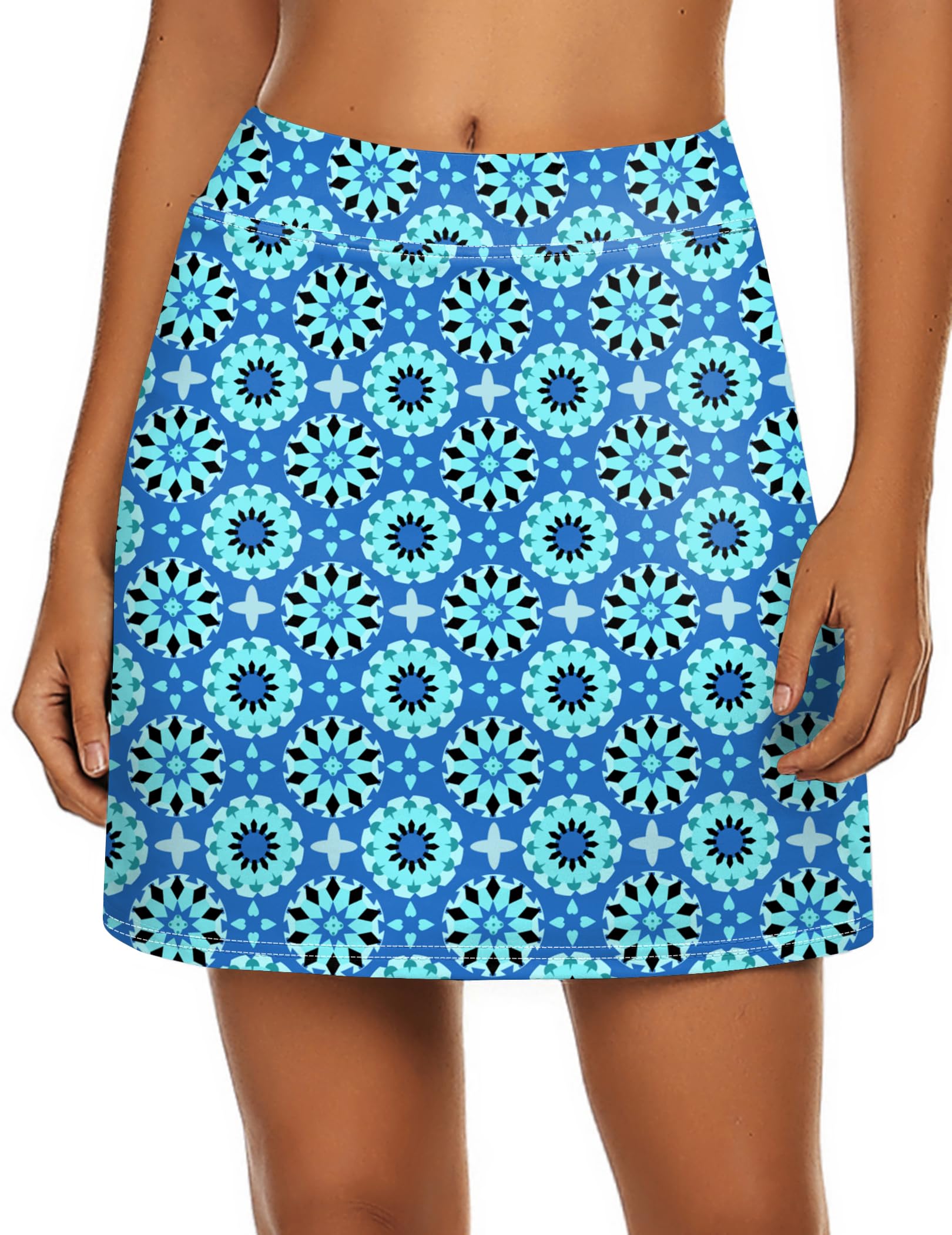 Photo 1 of **DIFFERENT PRINT** Ekouaer Womens Casual Skorts Summer Mini Skirts for Sports Running Hiking Tennis Golf S-XXL