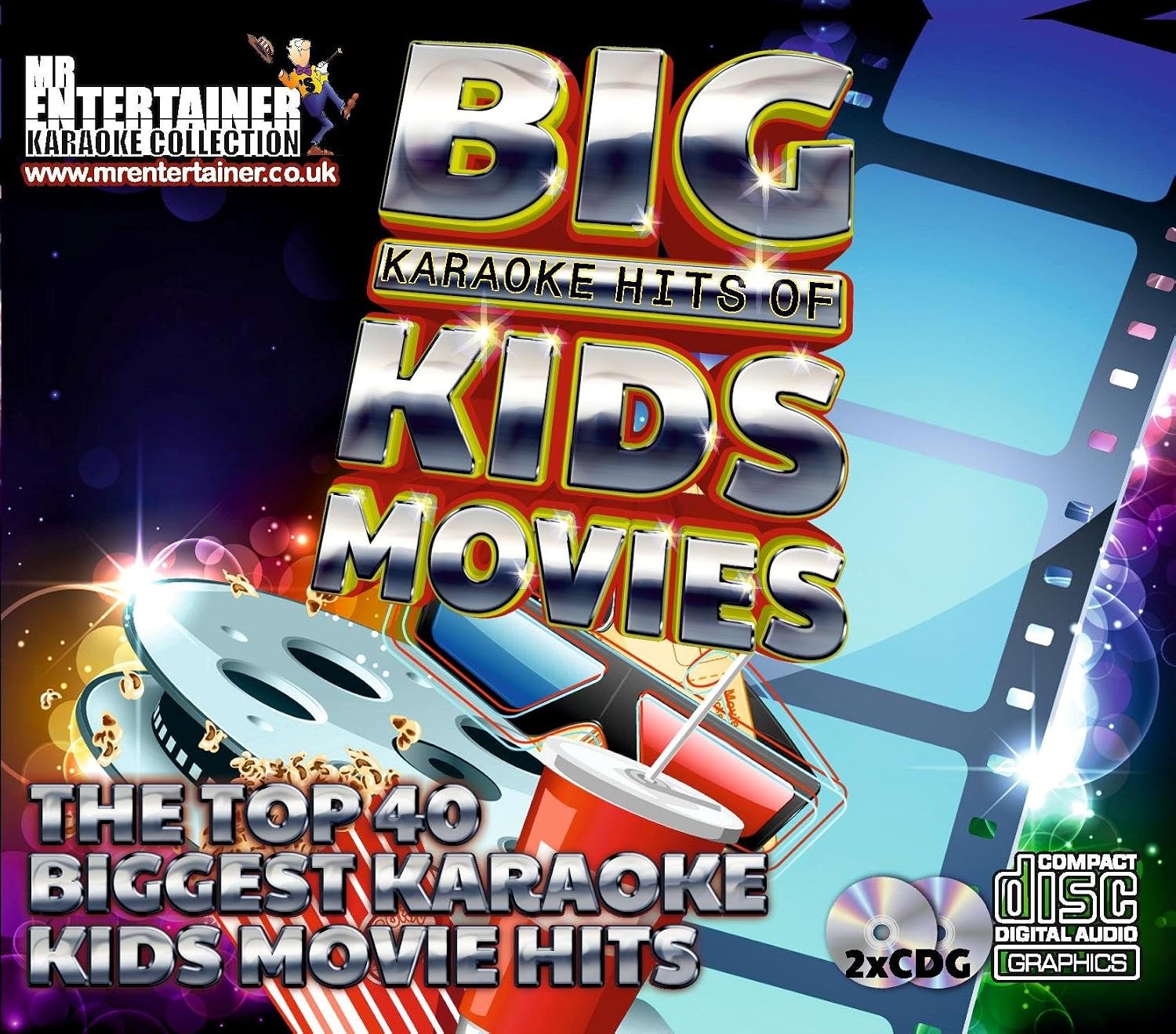 Mr Entertainer Big Karaoke Hits of Kids Movies Volume 2 - Image 5