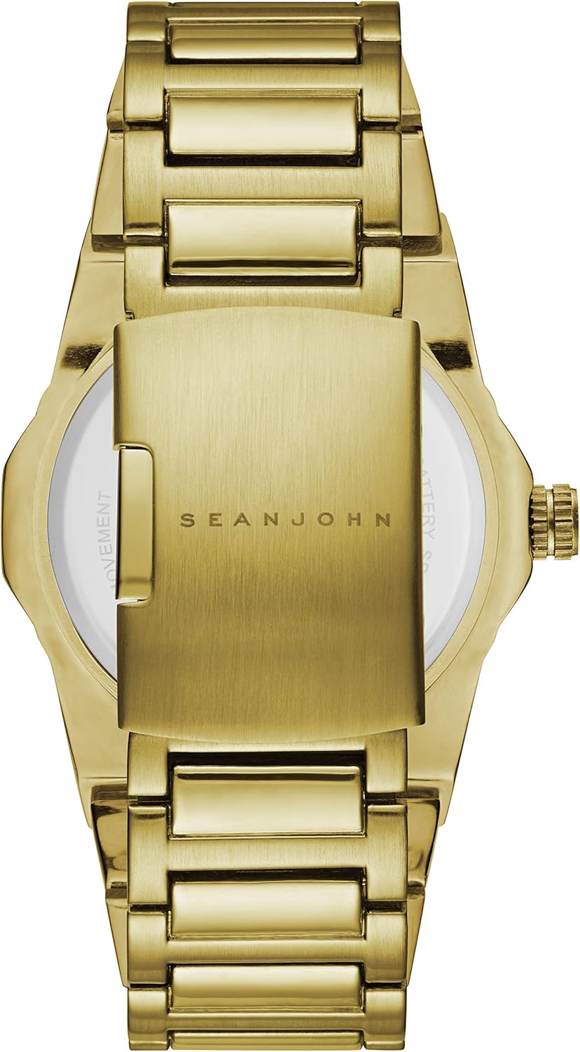 sean john gold watch