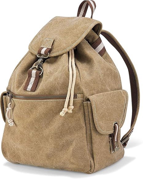 fashion canvas backpack