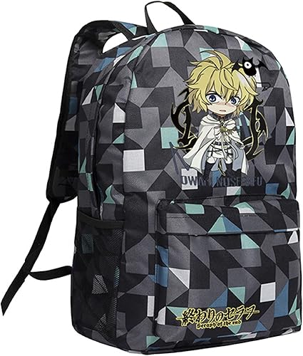 Amazon Com Yoyoshome Seraph Of The End Anime Cosplay Book Bag Messenger Bag Backpack School Bag Computers Accessories