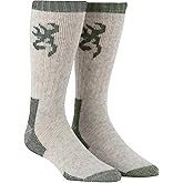 Browning Poplar Sock, 2 Pairs of Wool-Blend Boot Socks