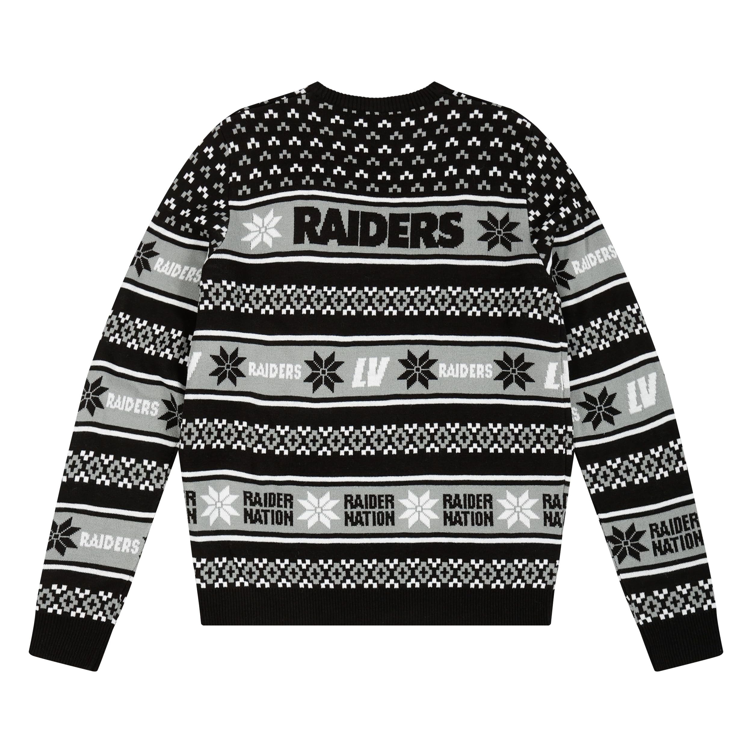 FOCO Standard NFL Big Logo Ugly Sweater, Team Color