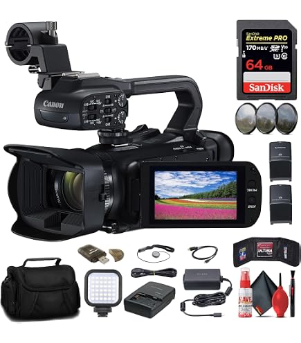 Amazon.com: Canon XA65 Professional UHD 4K Camcorder (5732C002) +