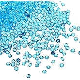 PATIKIL 6000Pcs Acrylic Wedding Diamonds 3mm Table Scatter Confetti Crystals Vase Fillers Gems for Table Centerpiece Bridal Shower Party, Sky Blue