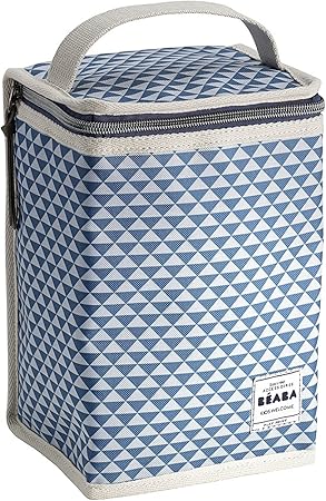 Beaba Pochette Repas Bebe Isotherme Couleur Bleu Amazon Fr Bebes Puericulture