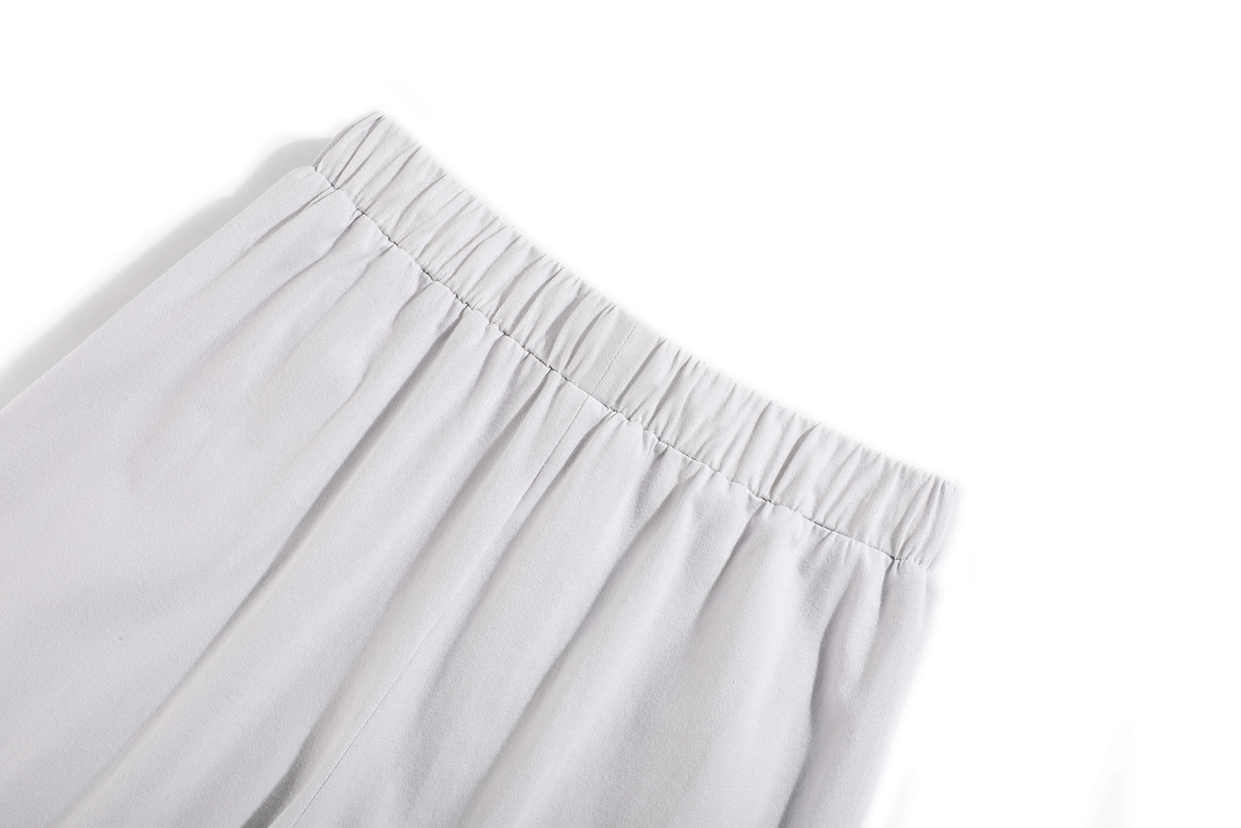 Suntasty Herren Schlafanzughose Pyjamahose Hose Lang(SP1001M/greyS)