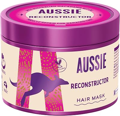 Aussie Reconstructor Hair Mask 500ml Macadamia Nourishing Thick Hair