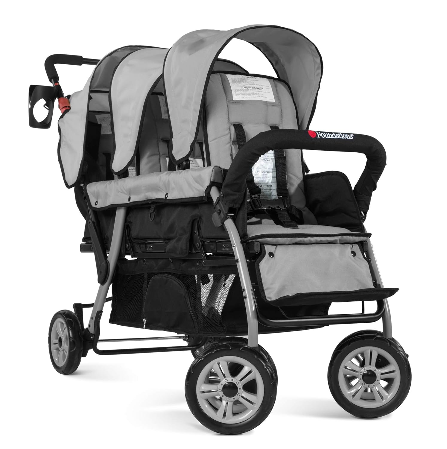 foundation triple stroller