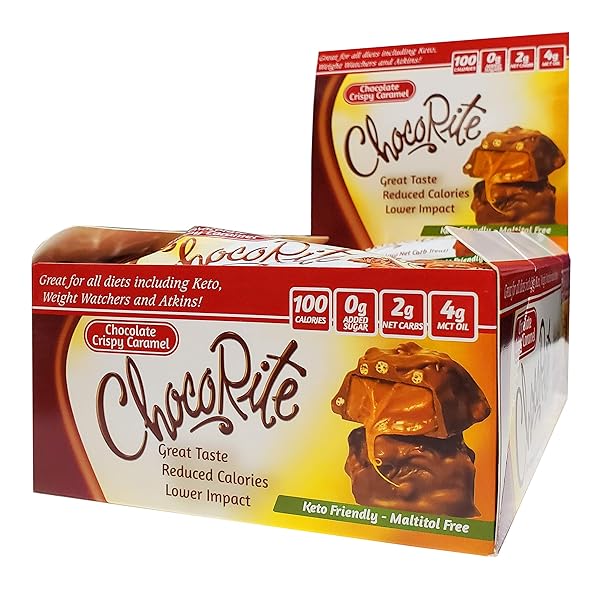 CHOCORITE CRISPY CARAMEL, CRISPY CARAMEL, 16 COUNT