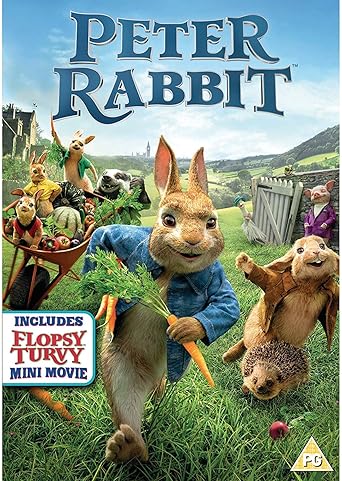 Peter Rabbit Dvd 18 Amazon Co Uk Domhnall Gleeson Rose Byrne Sam Neill Peter Menzies Jr Will Gluck Domhnall Gleeson Rose Byrne Will Gluck Will Gluck Rob Lieber Dvd Blu Ray