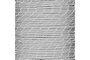 PARACORD PLANET Reflective Type III 550 Paracord – 7 Strand Core – 100% Nylon, Parachute Cord, Commercial Paracord, Survival Cord and Lengths