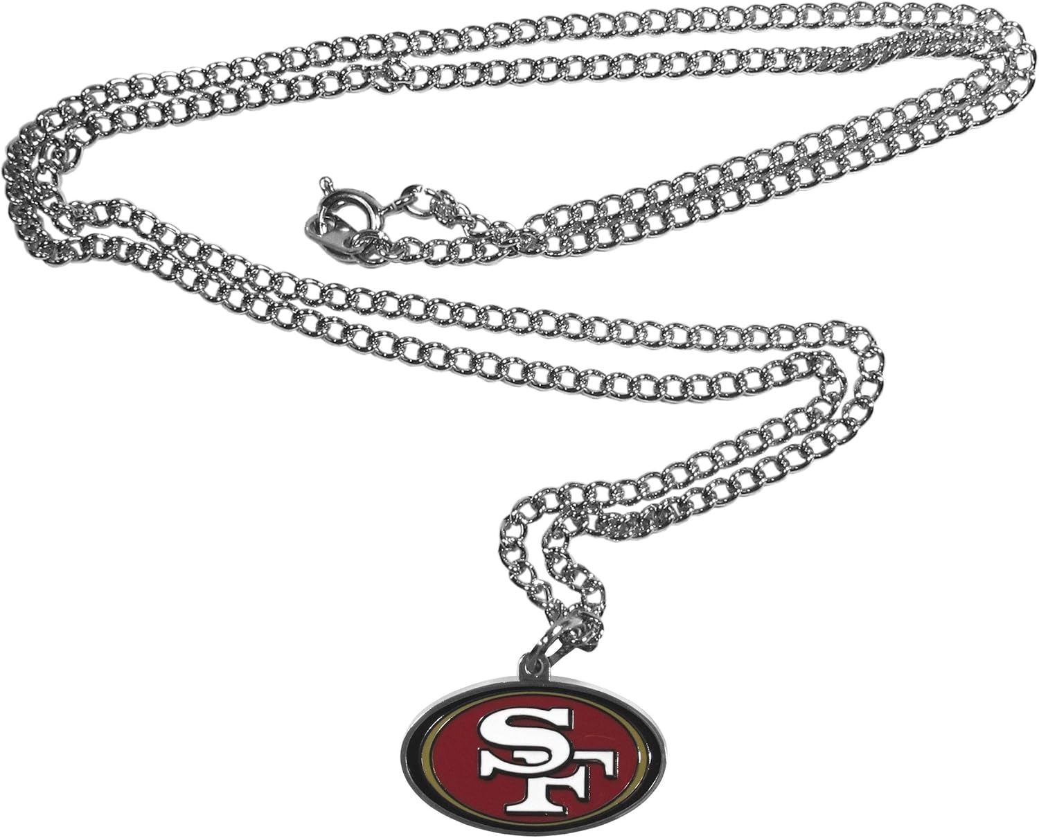 NFL Siskiyou Sports Fan Shop New England Patriots Chain Necklace with Small Charm 22 inch Team Color : Clothing