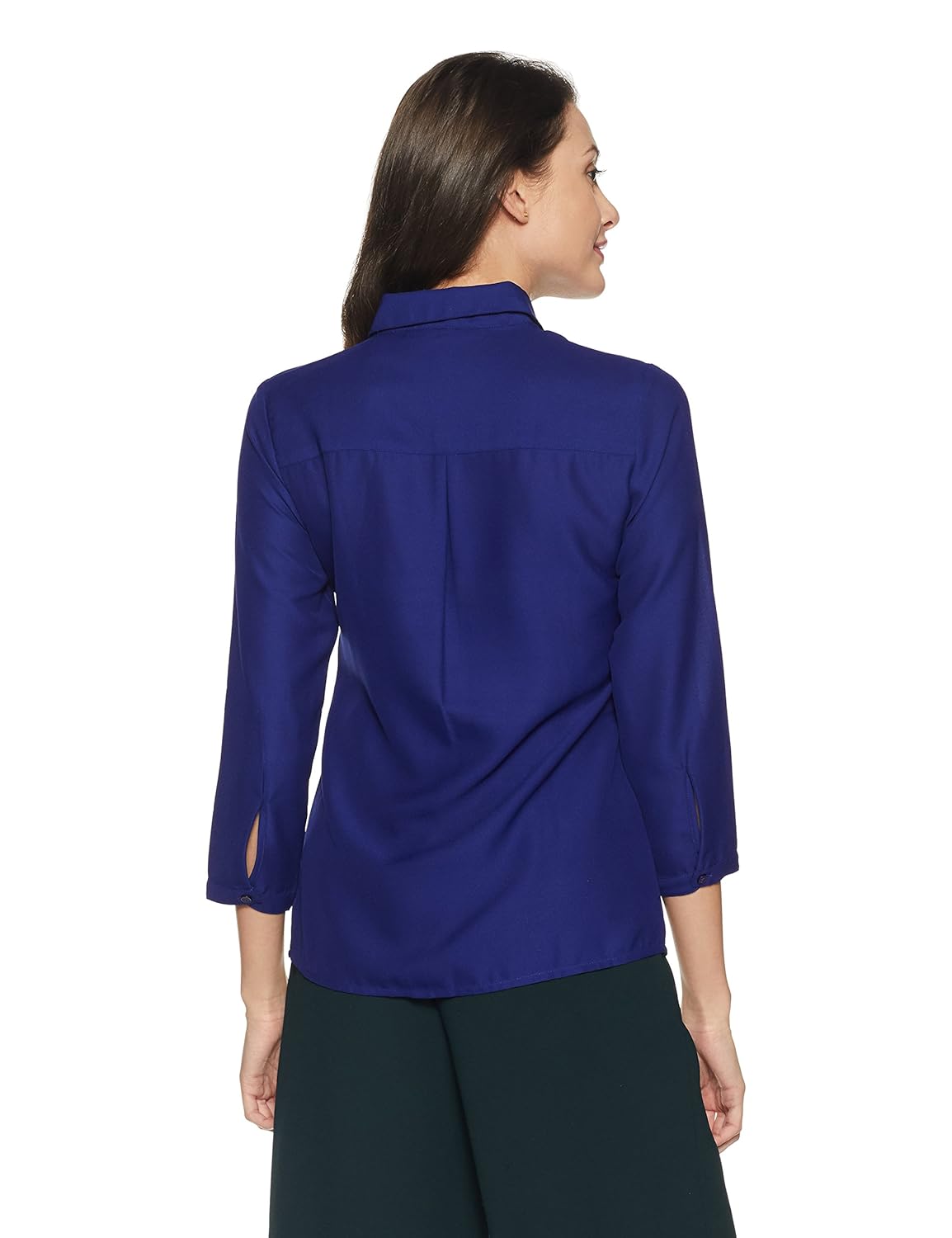 van heusen women's regular fit modal shirt
