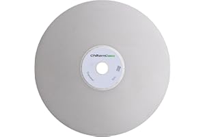 ChilternCasa 6 Inch Diamond Grinding Disc, Coated Flat Lap Disk Abrasive Wheel 1/2 Inch Arbor Hole Fine Grit 2000 for Polishing Lapping Granite Marble Gemstone, Rock, Glass,Tile,Tungsten