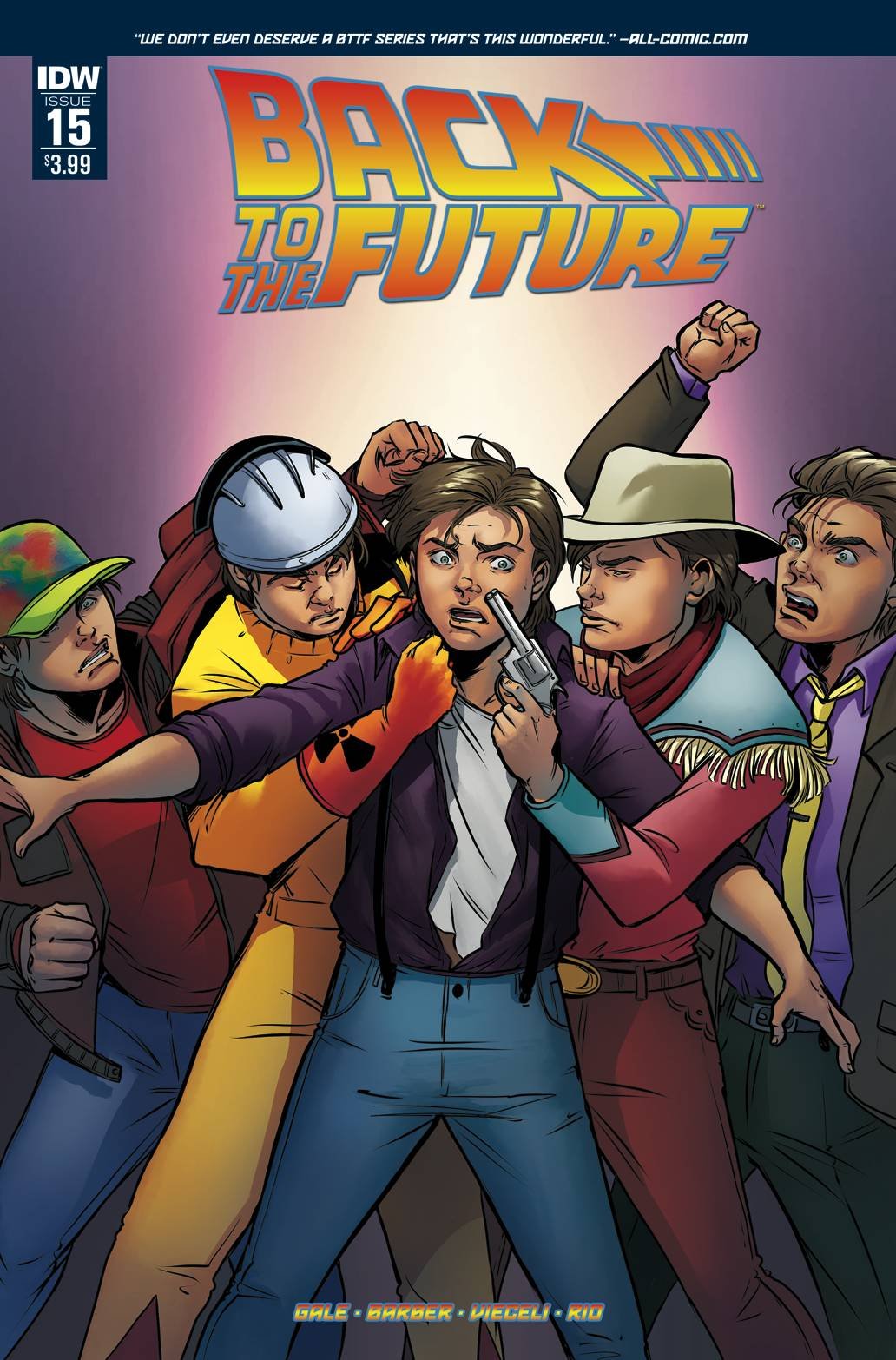 Back To The Future 15 Emma Vieceli Bob Gale Amazon Com Books