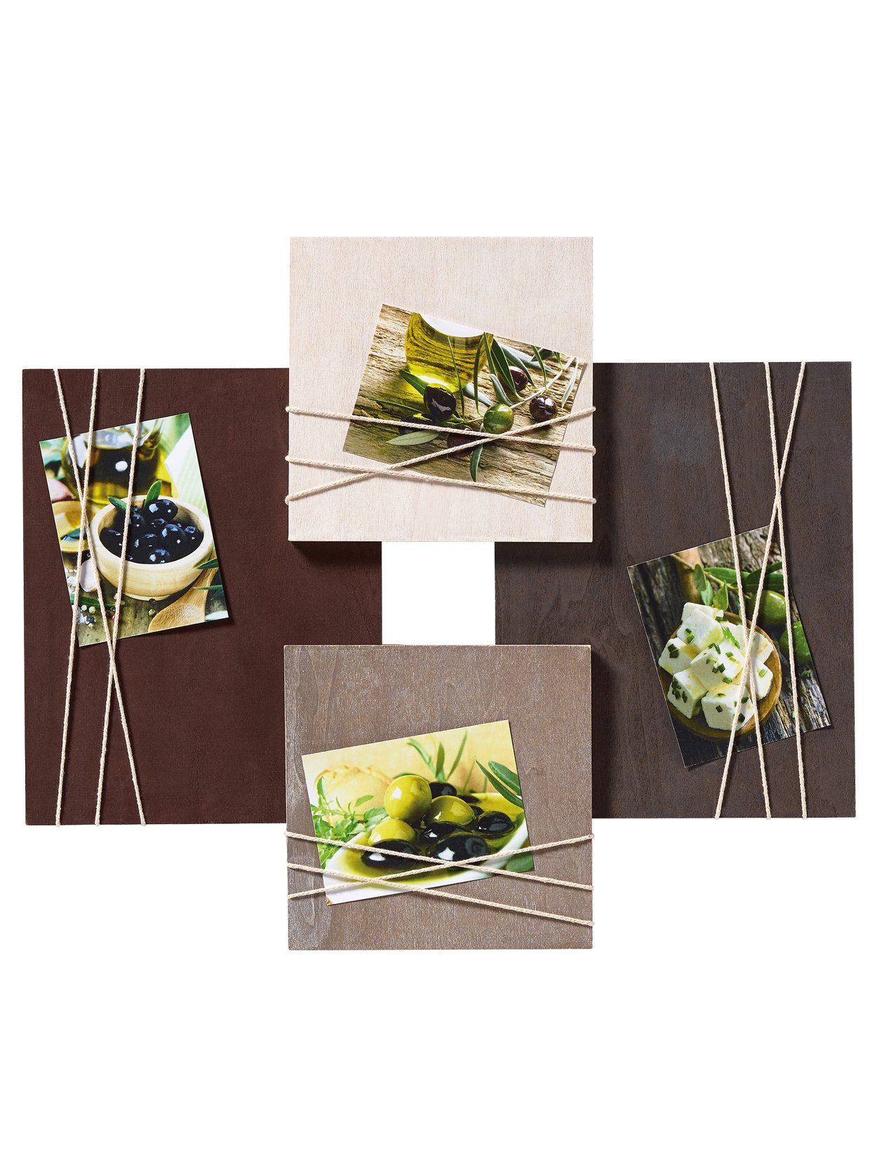 Walther design Walther Picture Frame, Wood, Brown, 4 x 8x11 cm