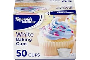 Reynolds Baking Cups White Large 50 Cups