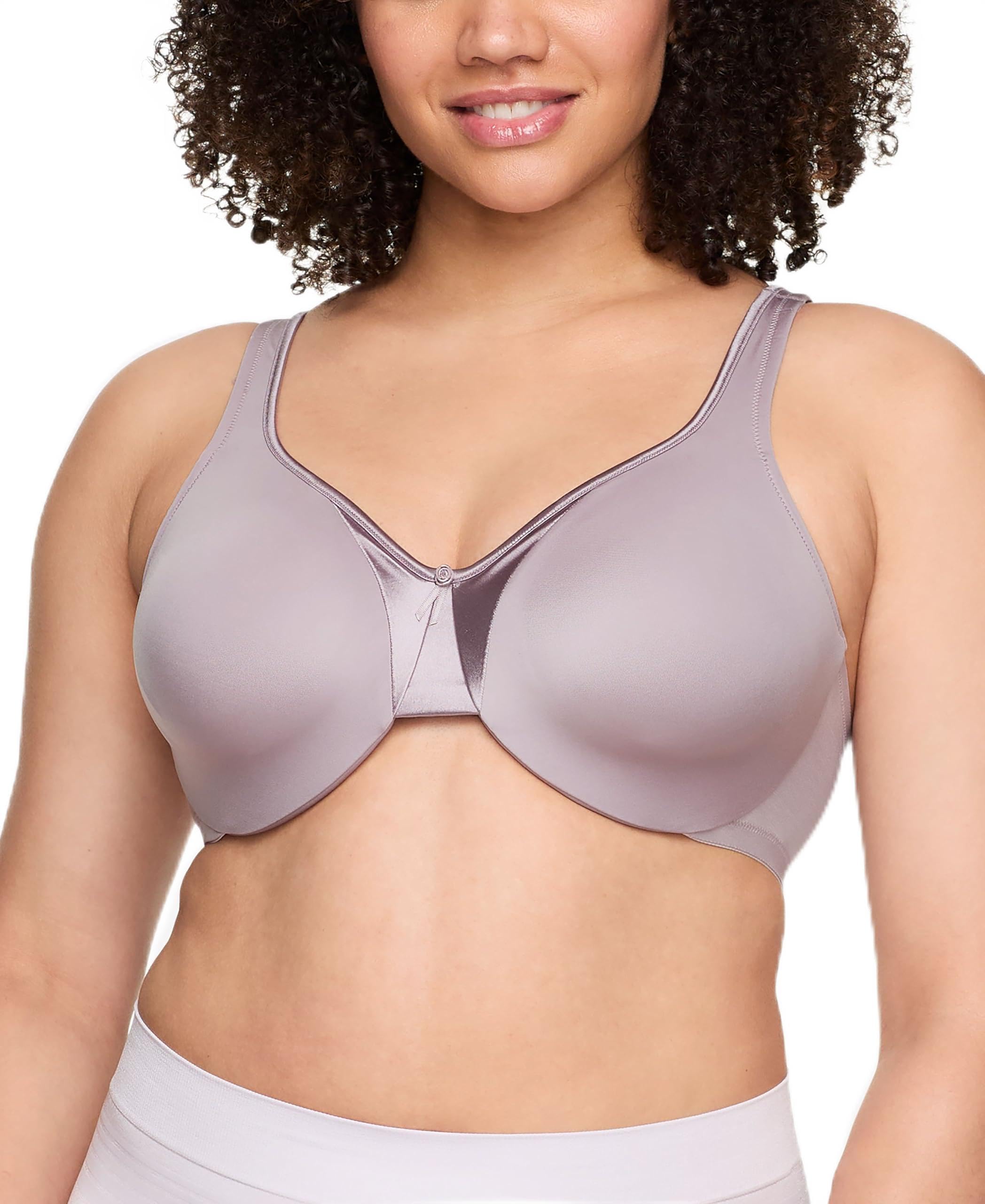 Warner's Women's Signature Cushioned Support and Comfort Underwire Unlined Full-Coverage Bra 35002A, Nirvana Image Warner's Women's Signature Cushioned Support and Comfort Underwire Unlined Full-Coverage Bra 35002A, Nirvana Image